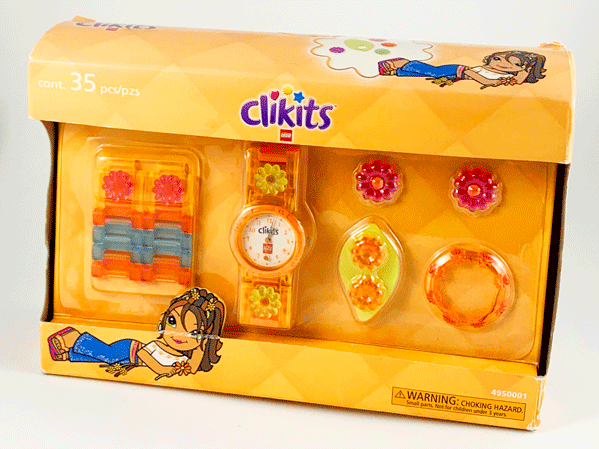 Watch Set, Clikits Daisy (Orange)