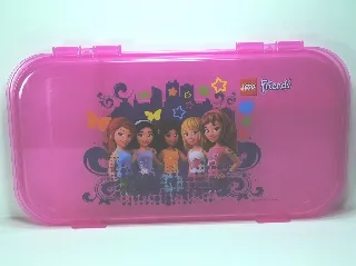 Minifigures Storage Case with Friends Cityscape Pattern
