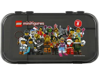Minifigures Storage Case with Collectible Minifigures Series  8 Pattern