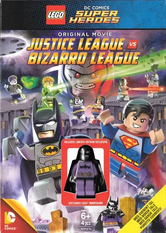 Video DVD - Justice League vs Bizarro League with Minifigure (Scandinavian Version)