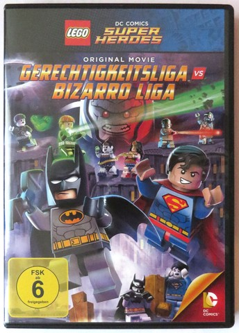 Video DVD - Gerechtigkeitsliga vs Bizarro Liga without Minifigure (German Version)