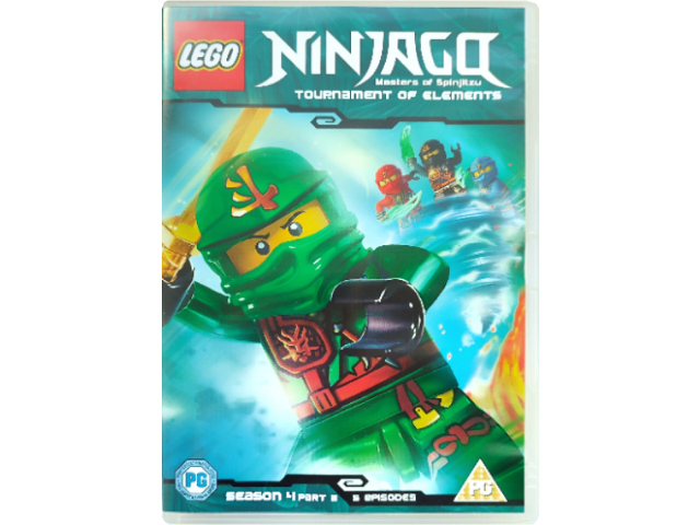 Video DVD - NINJAGO Masters of Spinjitzu, Tournament of Elements Season 4 Part 2