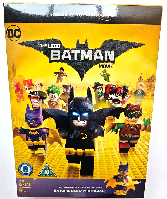 Video DVD and UV - The LEGO Batman Movie with Minifigure (Sainsbury's Exclusive)
