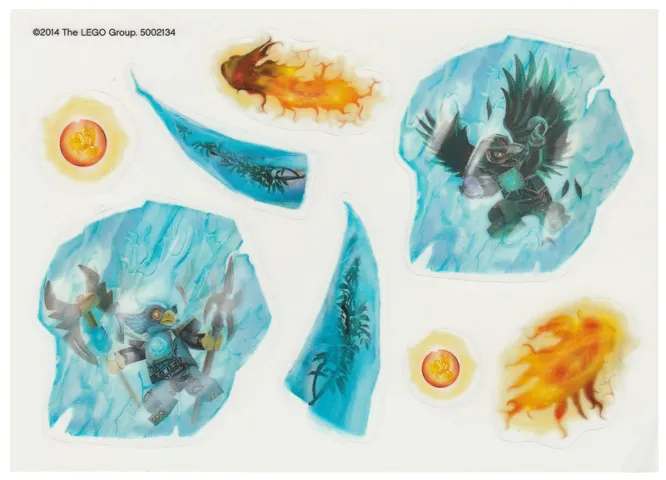 Sticker Sheet for Set 5002134