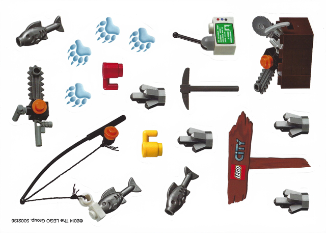 Sticker Sheet for Set 5002136