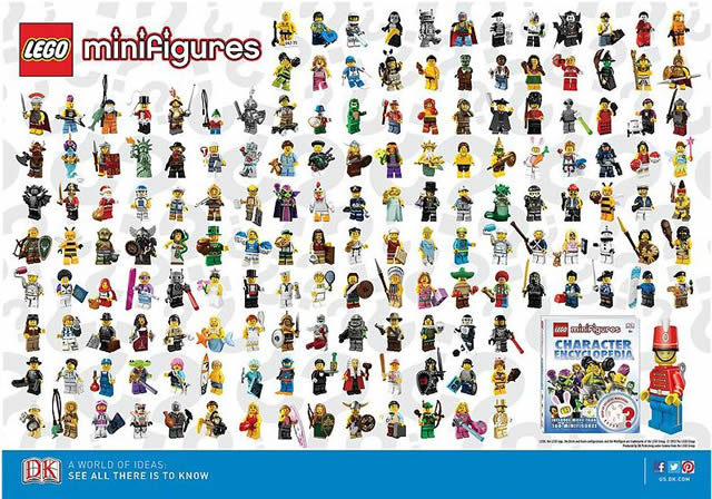Minifigures Poster