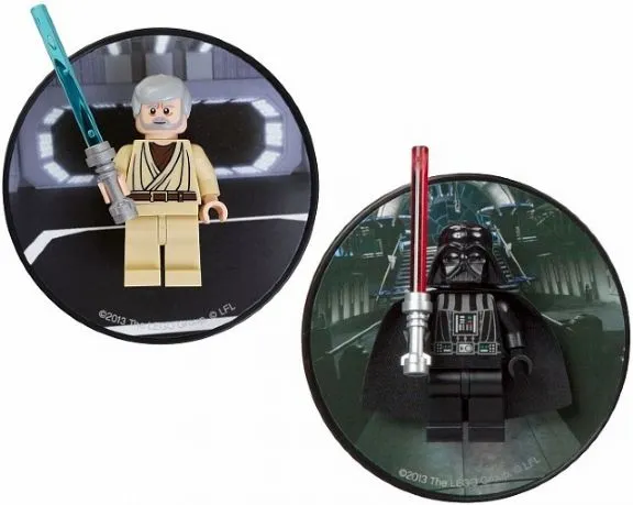 Magnet Scene - Darth Vader and Obi-Wan Kenobi blister pack