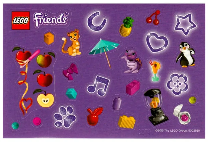 Sticker Sheet for Set 5002928