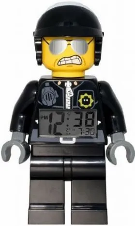 Digital Clock, The LEGO Movie Bad Cop Figure Alarm Clock