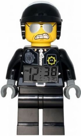 Digital Clock, The LEGO Movie Bad Cop Figure Alarm Clock