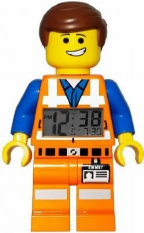 Digital Clock, The LEGO Movie Emmet Figure Alarm Clock