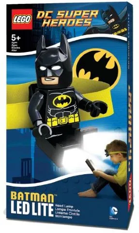 Head Lamp, Minifigure LED Headlamp Torch - Batman