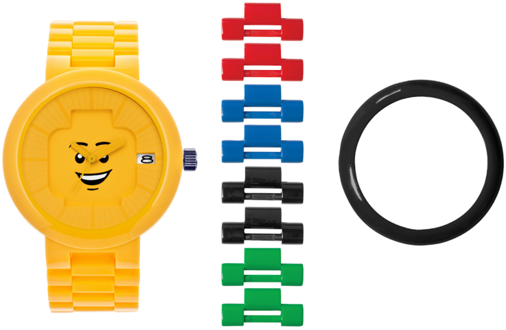 Watch Set, Classic Adult's Happiness Yellow