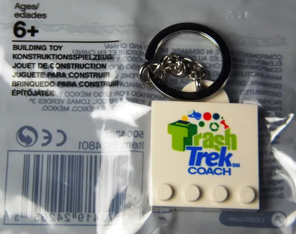 FIRST LEGO League (FLL) Key Chain - Trash Trek Coach (6124801)
