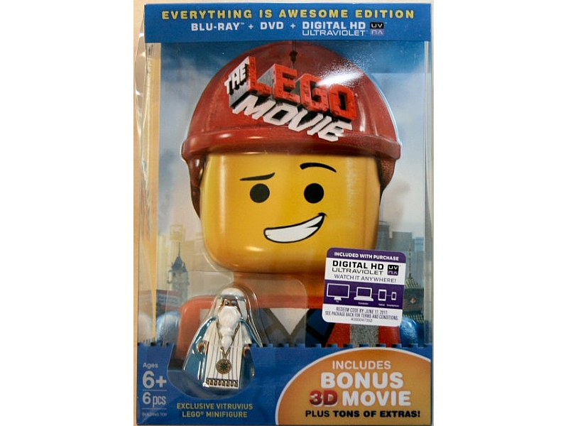 Video DVD and BD and UV - The LEGO Movie - Everything Is Awesome Edition