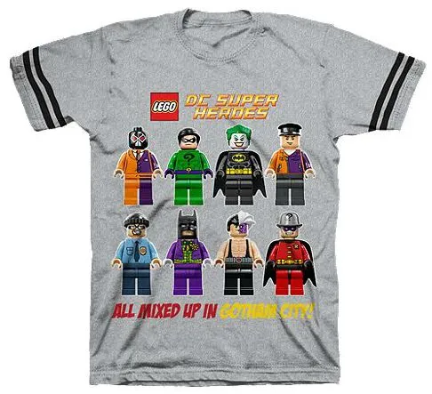 T-Shirt, DC Super Heroes, All Mixed Up In Gotham City!