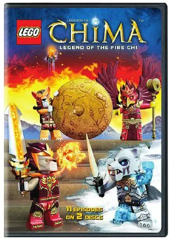 Video DVD - Legends of Chima, Legend of the Fire CHI Season 2, Part 2 (2 DVD Set)