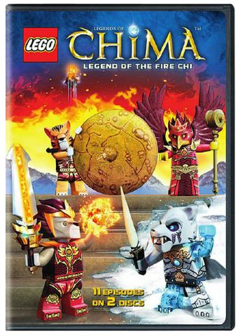 Video DVD - Legends of Chima, Legend of the Fire CHI Season 2, Part 2 (2 DVD Set)