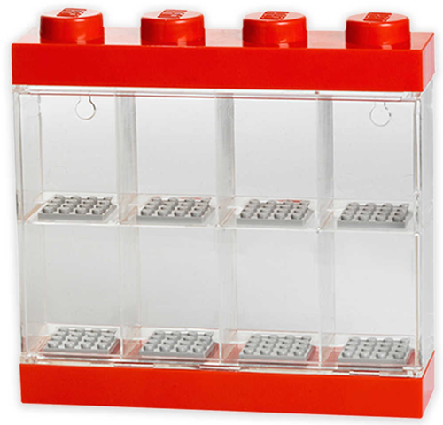 Minifigure Display Case, Small - For 8 Minifigures (4065)