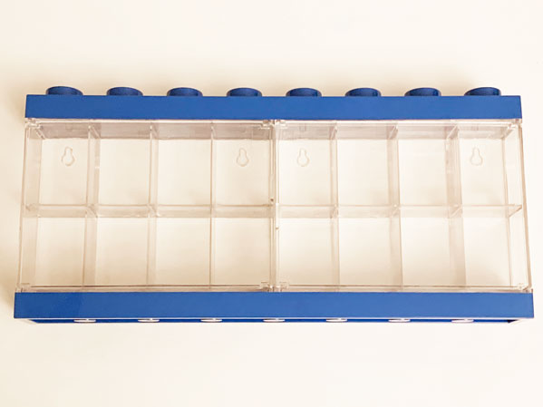 Minifigure Display Case, Large - Case with 2 Trans-Clear Doors