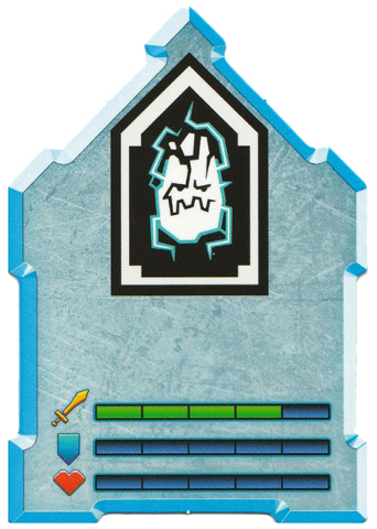 Nexo Knights Power Shield Card - Corrupting Crush