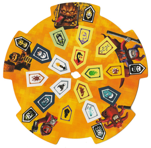 NEXO KNIGHTS Power Shield Spinner Card Base