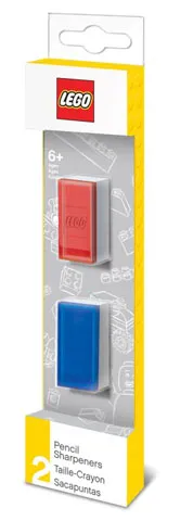Pencil Sharpener, Set of 2, Blue and Red