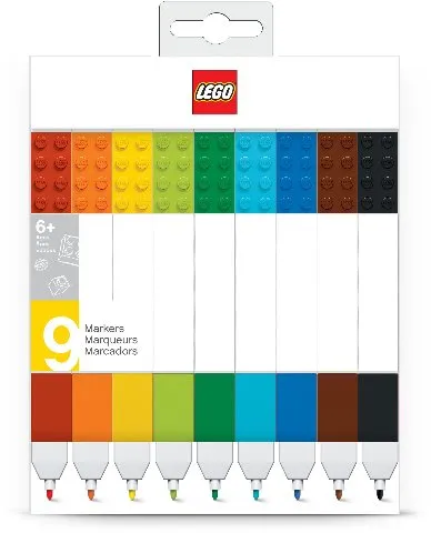 Pen Set, Felt Tip 9 Colors (Markers)