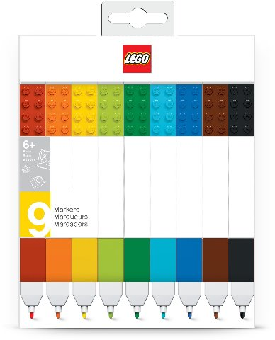 Pen Set, Felt Tip 9 Colors (Markers)