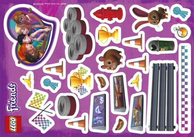 Sticker Sheet for Set 5005238