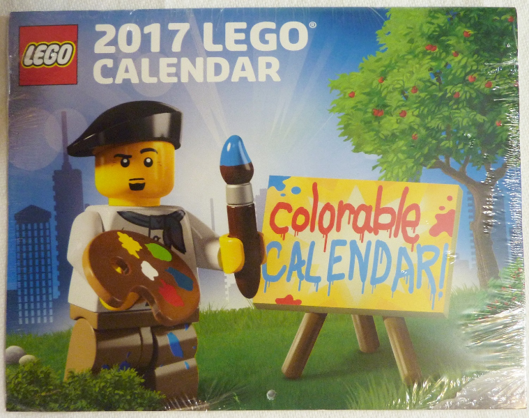 Calendar, 2017 Colorable