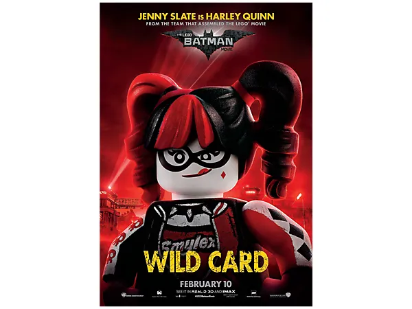 The LEGO Batman Movie Poster - Harley Quinn