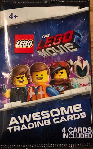 Cards, The LEGO Movie 2, Pack of 4 (English)