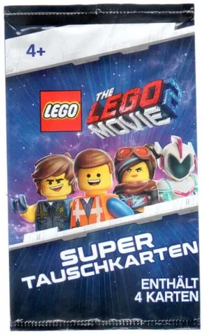 Cards, The LEGO Movie 2, Pack of 4 (German)