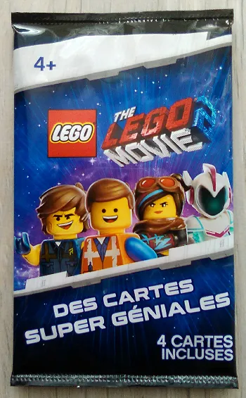 Cards, The LEGO Movie 2, Pack of 4 (French)
