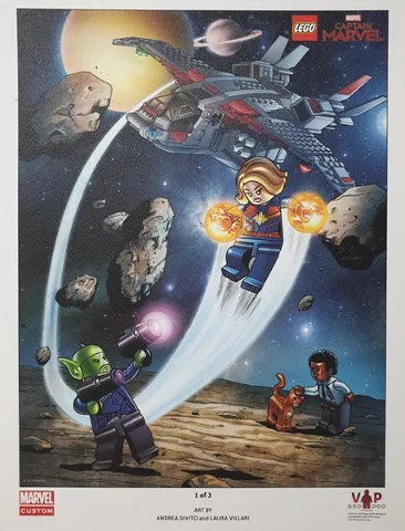 Marvel Super Heroes Captain Marvel Poster #1