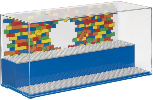 Play & Display Case, Classic, Blue