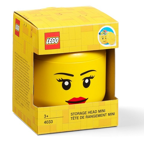 Minifigure Head Storage Container Mini - Female (4033)