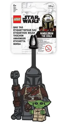 Bag / Luggage Tag, Silicone, Star Wars The Mandalorian with The Child
