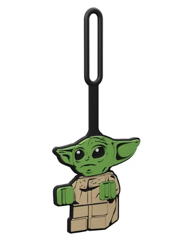 Bag / Luggage Tag, Silicone, Star Wars Din Grogu / The Child / 'Baby Yoda' - Closed Mouth