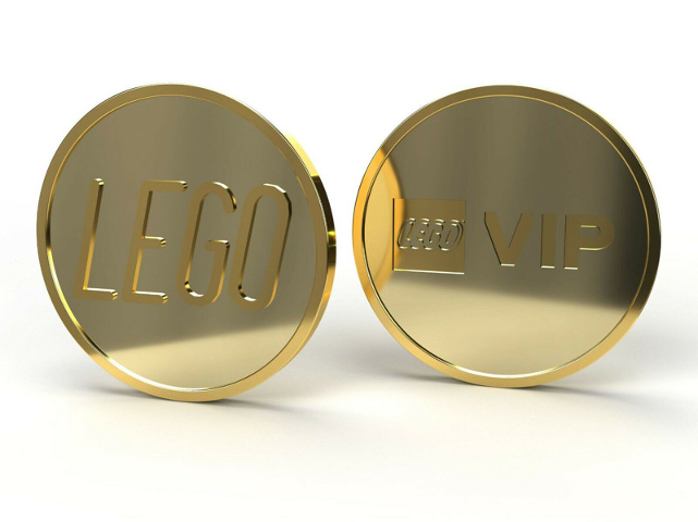 Coin, LEGO VIP Logo