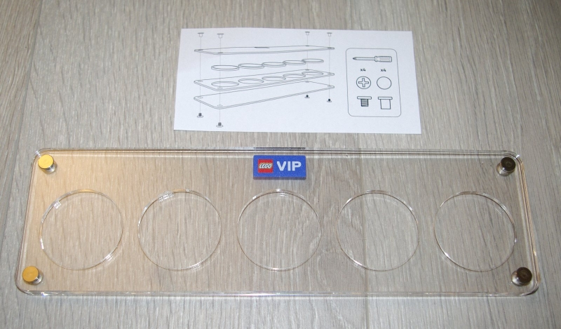 Collectable Coin Holder, LEGO VIP