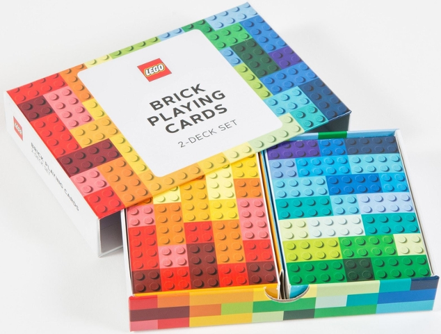 Playing Cards Standard, Brick Pattern - 2-Deck Set