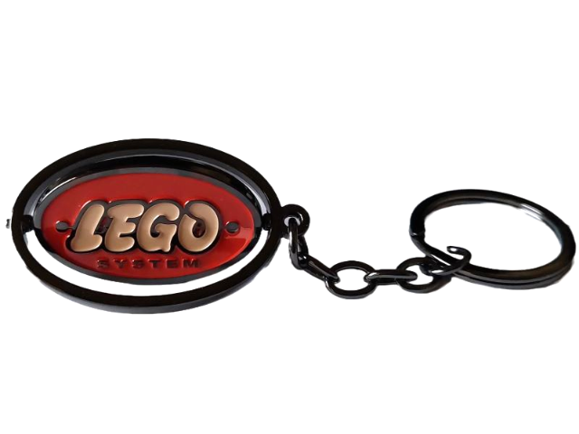 VIP 1958 LEGO Logo Spinning Key Chain