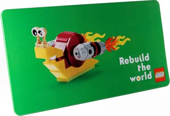 Rebuild The World Tin Sign