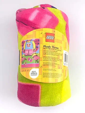 Bedding, Fleece Blanket Polyester (117 x 152 cm) - Butterfly Girl