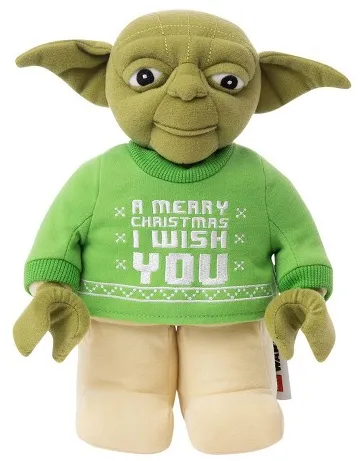 Yoda Minifigure Plush - A Merry Christmas I Wish You Sweater