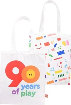 Tote Bag, 90 Years of Play Pattern