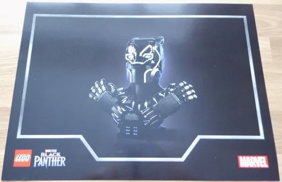 Marvel Super Heroes Black Panther Sculpture VIP Poster