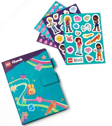 Notebook and Sticker Set, Friends